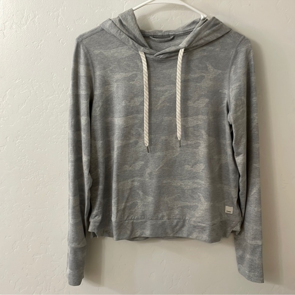 Vuori Gray Camo Hoodie